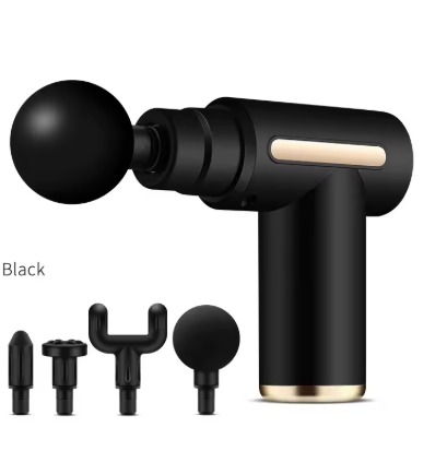 Portable deep tissue massage gun