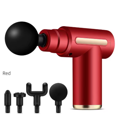 Portable deep tissue massage gun
