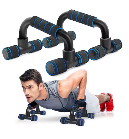 Non slip push up bars