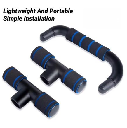 Non slip push up bars