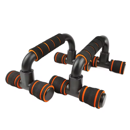 Non slip push up bars